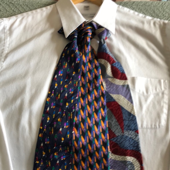 6 💯 % SILK FASHION TIES, Italiano to Jerry Garcia - Picture 4 of 5